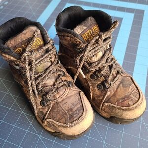 RedHead Kids Camouflage Hiking Boots